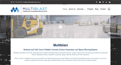 Desktop Screenshot of multiblastflooring.com.au