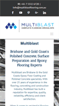 Mobile Screenshot of multiblastflooring.com.au